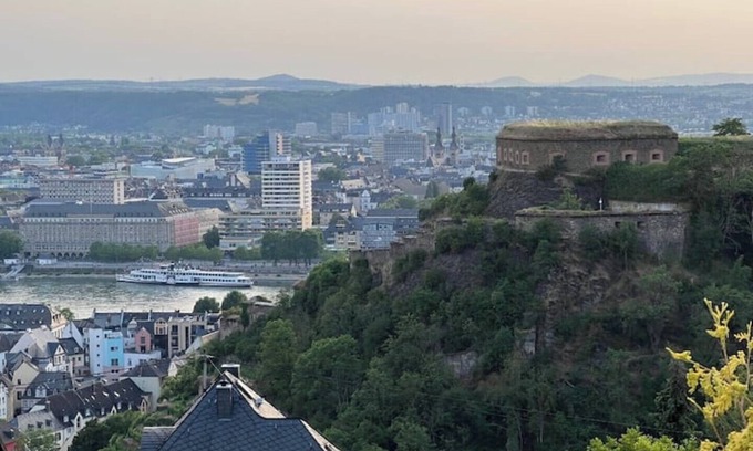 Ehrenbreitstein Apartment | Panoramic apartment with 65 sqm with fortress view from the Koblenz hilltop location