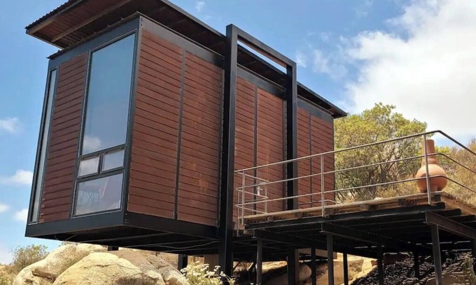 Valle de Guadalupe Cabin | Panoramic Loft - Villa Garven