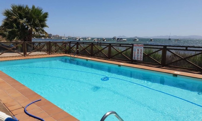 San Javier Apartment | PANORAMIC VIEW OF MAR MENOR SEA AND POOL WIFI