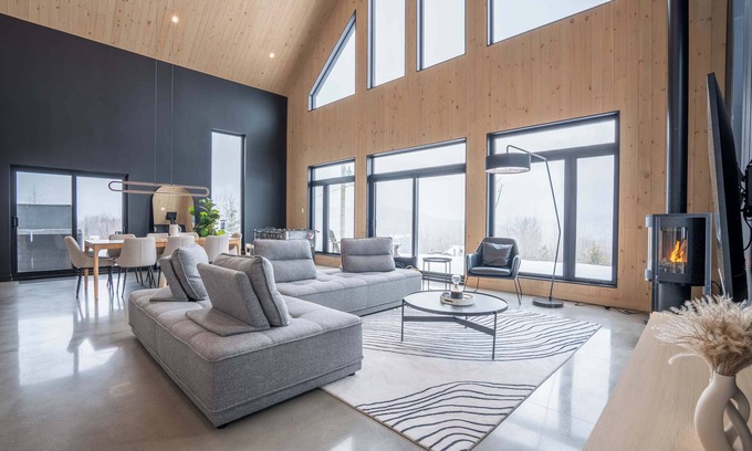Saint Come Ski Chalet | Panoramic View - Spa - L'Espace-temps