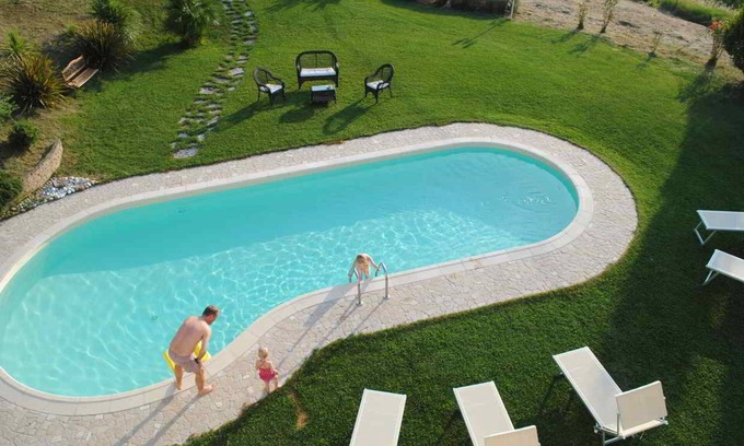 Montelabbate House | Panoramic Villa with pool nearby the beach on the adriatic cost in Italy
