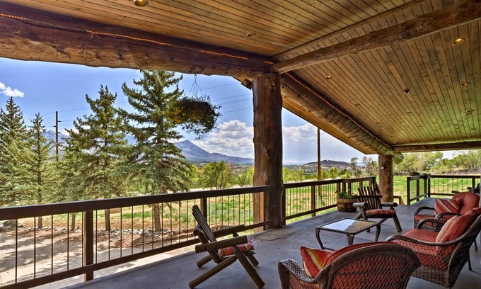 Paonia Apartment | Paonia Apt on Working Farm w/ Deck & Mtn Views!