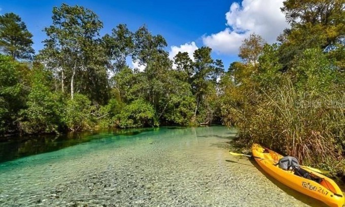 Weeki Wachee Gardens House | Paradise awaits you on the river.