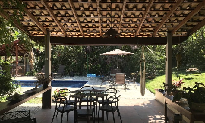 Jardim Capricornio House | Paradise in Capricórnio, Caraguá, with swimming pool - beach and mountains