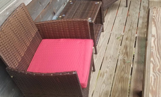 Bemus Point Cabin | Paradise Lodge at Bemus Point! A cozy, private, wooded retreat close to it all!