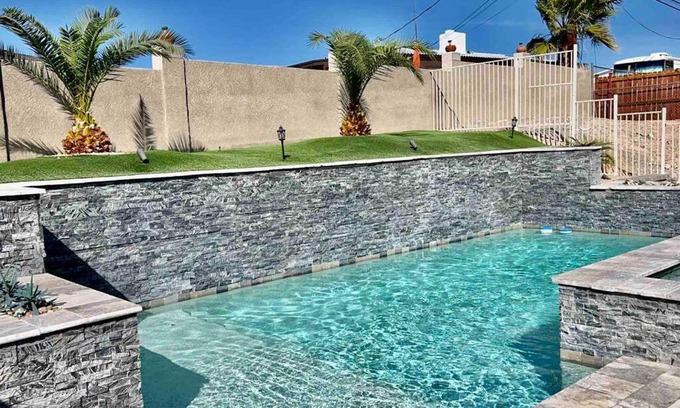 Lake Havasu City House | Paradise Oasis! Waterfall pool & spa