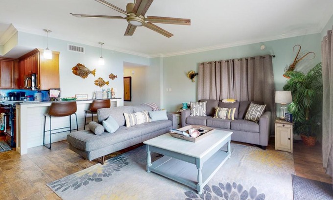 Mexico Beach Apartment | Paradise Shores 107 A Slice of Paradise