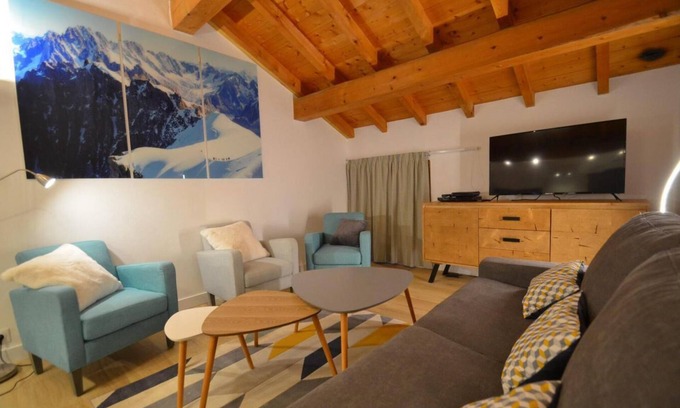 Saint-Marcel Apartment | Parking, tv, ski locker, 60m², Saint Martin de Belleville