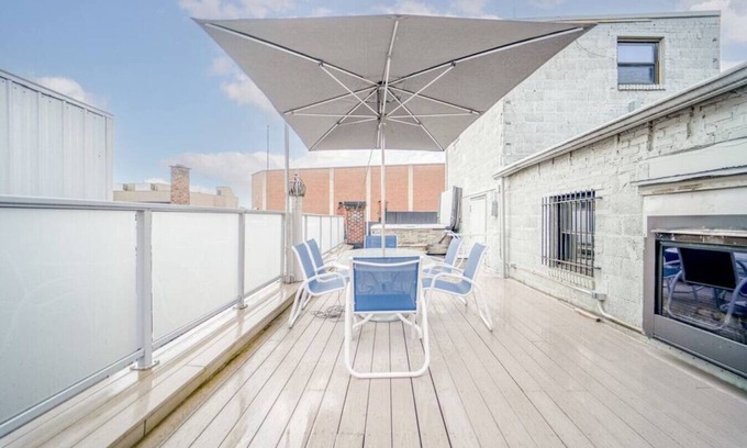 Binghamton Apartment | Parlor City Estate: Luxury Loft W/ Hot Tub & Gym