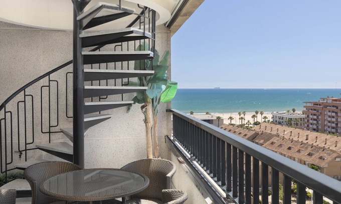 Alboraya Apartment | Patacona Sunrise Duplex II. Air Condition + Parking + Pool+ 4 Pax