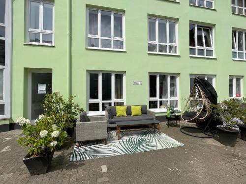 Ostertor Apartment | Patio 1