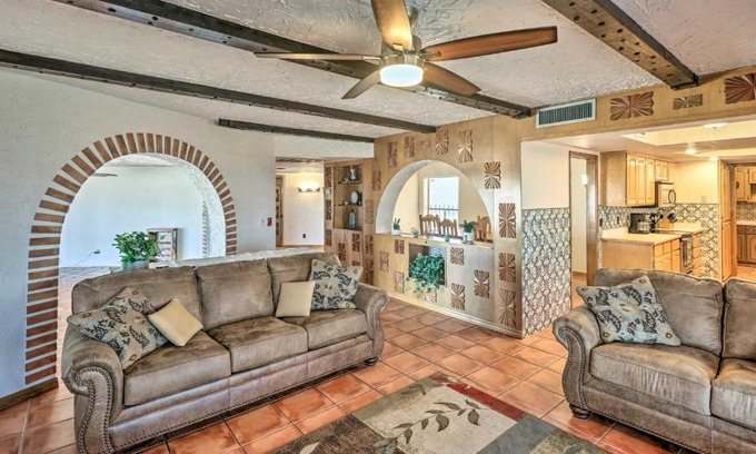 Lake Havasu City House | Patio and Panoramic Views Hillside Lake Havasu Home