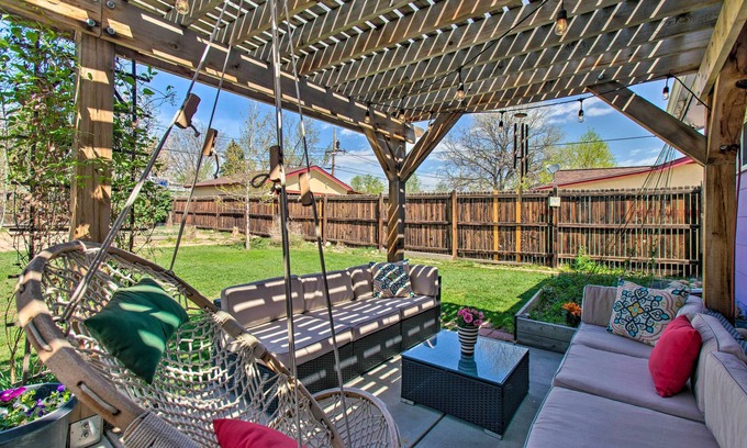 Ruby Hill House | Patio, Grill & Yard: Cozy Denver Abode!