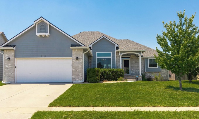 Wichita House | Patio Oasis & Basement Theater