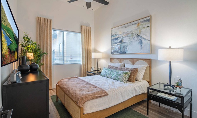 Desert View Village Condo | Patio Retreat Pools Parking Scottsdale Rodeo