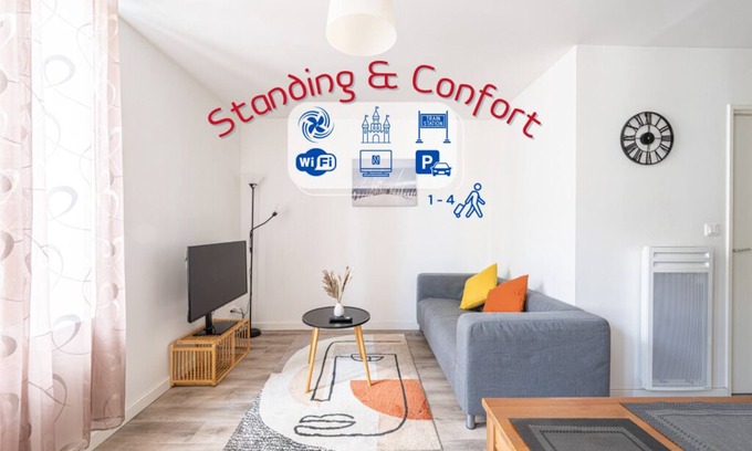 Centre Ville Apartment | Pau Standing & Confort, your haven of peace