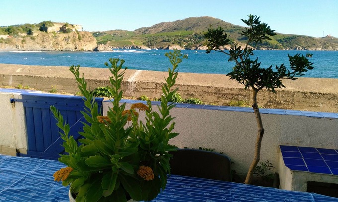 Port-Vendres House | Paulilles Bay rental, nice one-storey house, terrace facing the ocean