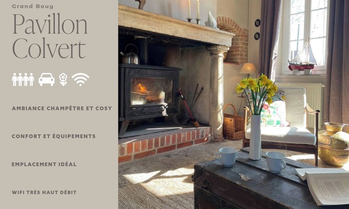 Berry-Bouy House | Pavillon Colvert Country & Cosy - Museum 15 minutes from Bourges