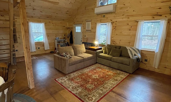 Cold Brook Cabin | Peace and quiet in a fully equipped cabin nestled in the woods of the ADKs.