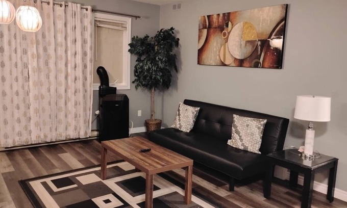Moncton Apartment | Peace Stay – Quiet 2BR Near Downtown