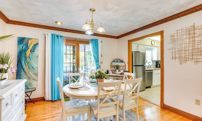 Parksville Cottage | Peaceful 1-acre Parksville Home: Large Deck & Yard