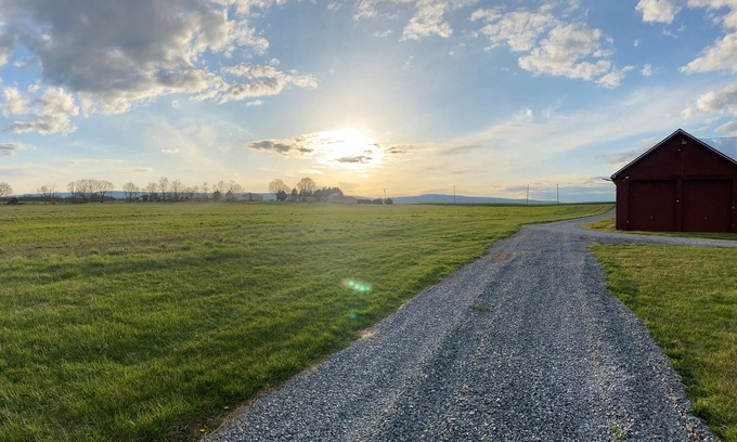 Rocky Ridge House | Peaceful. 1st Solar Glass Roofs Power generation producing farm USA, c2020.