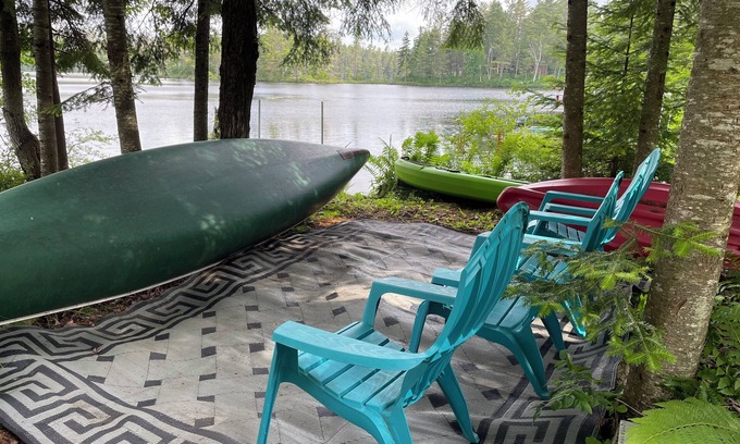 Rainbow Lake House | Peaceful 2-bedroom home on Rainbow Lake