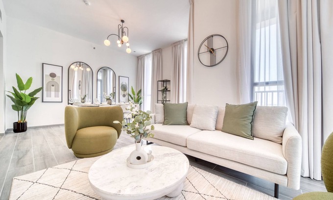 Dubai Production City Apartment | Peaceful 2BR w/Assistant’s Room at Mesk 1 Midtown Dubai Production City by Deluxe Holiday Homes