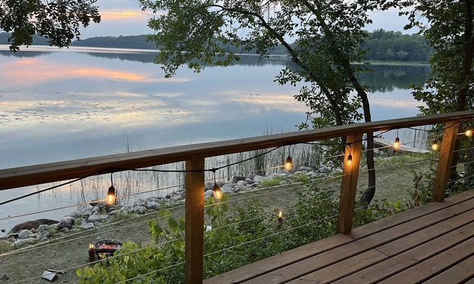 Brandon Cabin | Peaceful 3-bedroom cabin on a serene, secluded lake with kayaks and a canoe