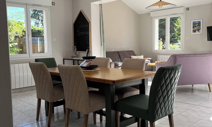 Cumieres Apartment | Peaceful accommodation in a private garden