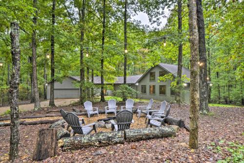 Rising Fawn House | Peaceful and Secluded Home with Private Fire Pit!