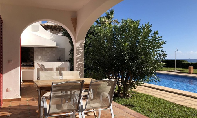 Cala Marcal Apartment | PEACEFUL AND SUNNY FRONT LINE APARTMENT IN PORTOCOLOM