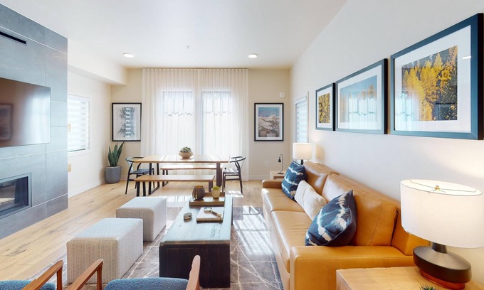 Tamarack Resort Condo | Peaceful Condo| Fireplace and Private Balcony