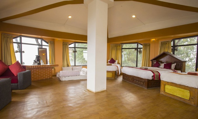 Baluwapati Deupur Hotel | Peaceful Cottage, 360 degree panoramic view room