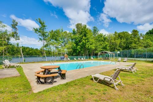 Woodsville House | Peaceful Cottage with Pond and Fire Pit in Haverhill