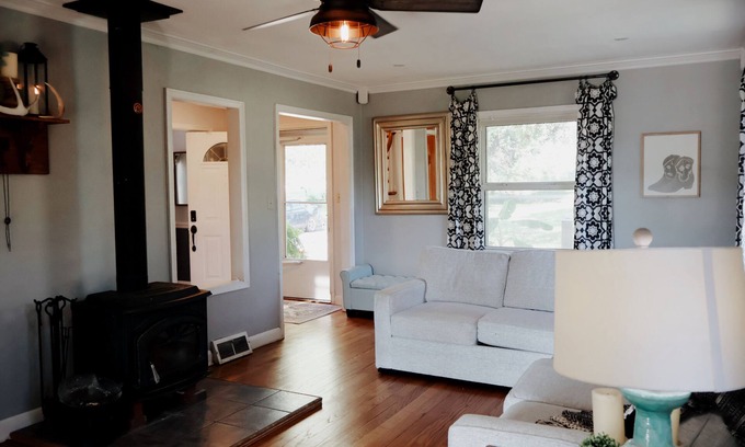 New Century Other | Peaceful Country Retreat - 3-bedroom farmhouse on 4.5 acres with large Barn!