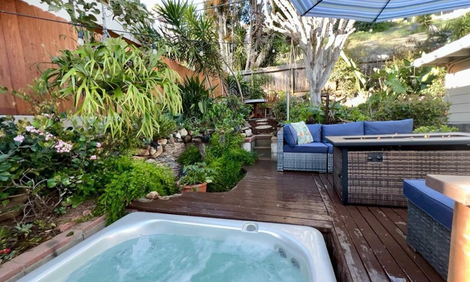 Point Loma House | Peaceful fami fave home w/hot tub, AC, near beach!