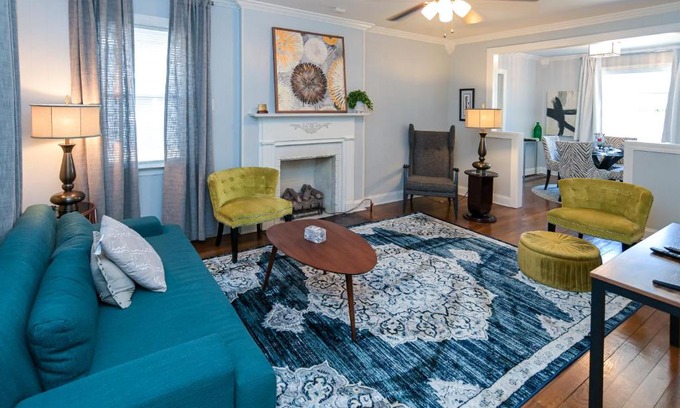 Huntsville Apartment | Peaceful home in downtown Huntsville with nice back patio!