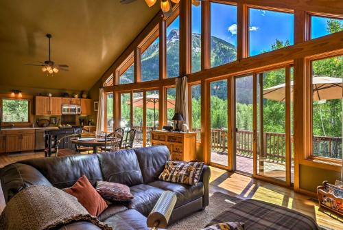 Carbondale House | Peaceful Marble, Colorado Home with Deck and Mtn Views