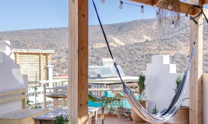 Tamrhakht Villa | Peaceful Moroccan Villa with Rooftop Views- Perfect for Families