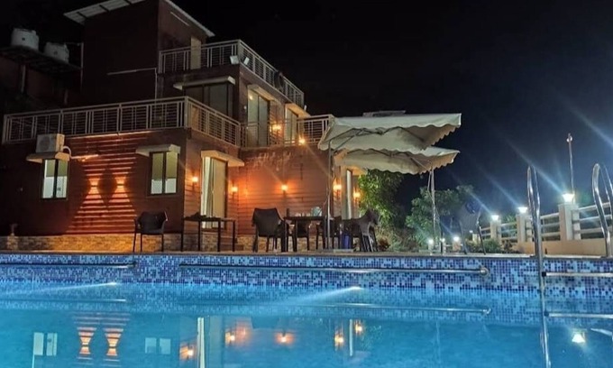Bedla Villa | Peaceful Mountain view 3 bhk Villa with private pool