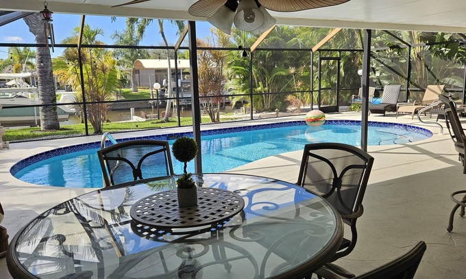 Yacht Club House | Peaceful Oasis of Cape Coral - Serene Canal Home With Pool
