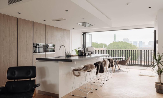Old South Apartment | Peaceful Penthouse Amsterdam