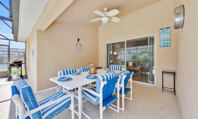Florida Pines Apartment | Peaceful, Pet Friendly Villa | Pool & Games Room