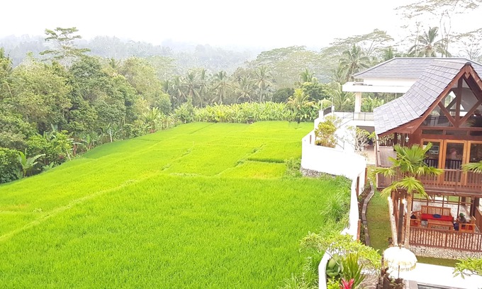 Payangan Villa | Peaceful Private Pool Villa - 9 BR with Amazing Green Rice Field View