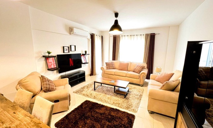 Al Rehab Apartment | Peaceful Retreat in Rehab city-Modern Apartment