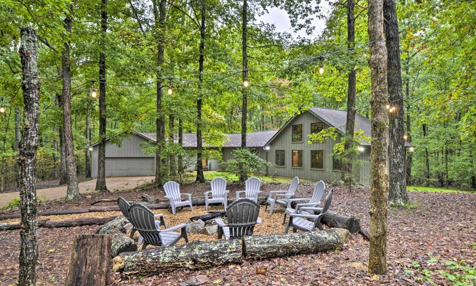Rising Fawn House | Peaceful & Secluded Home w/Private Fire Pit!