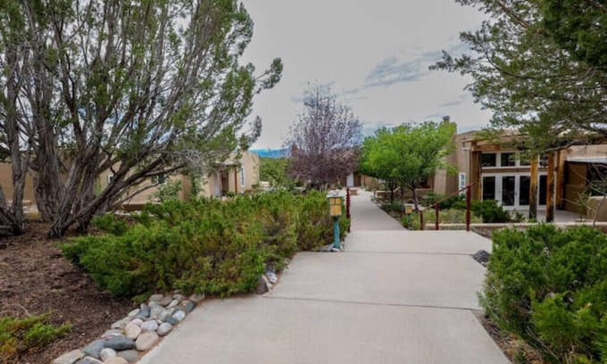 Ojo Caliente Apartment | Peaceful Suite in Desert Inn- Black Mesa King Room