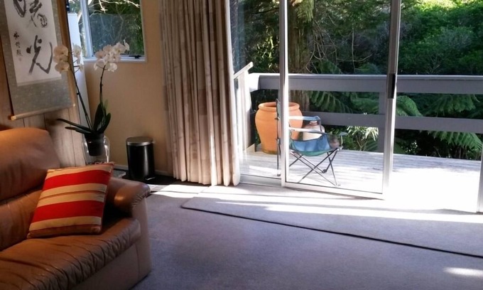 Johnsonville Apartment | Peaceful, sunny, furnished - everything you need.