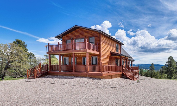 Sundance Cabin | Peaceful Wyoming Cabin w/Spacious Deck & Wet Bar!